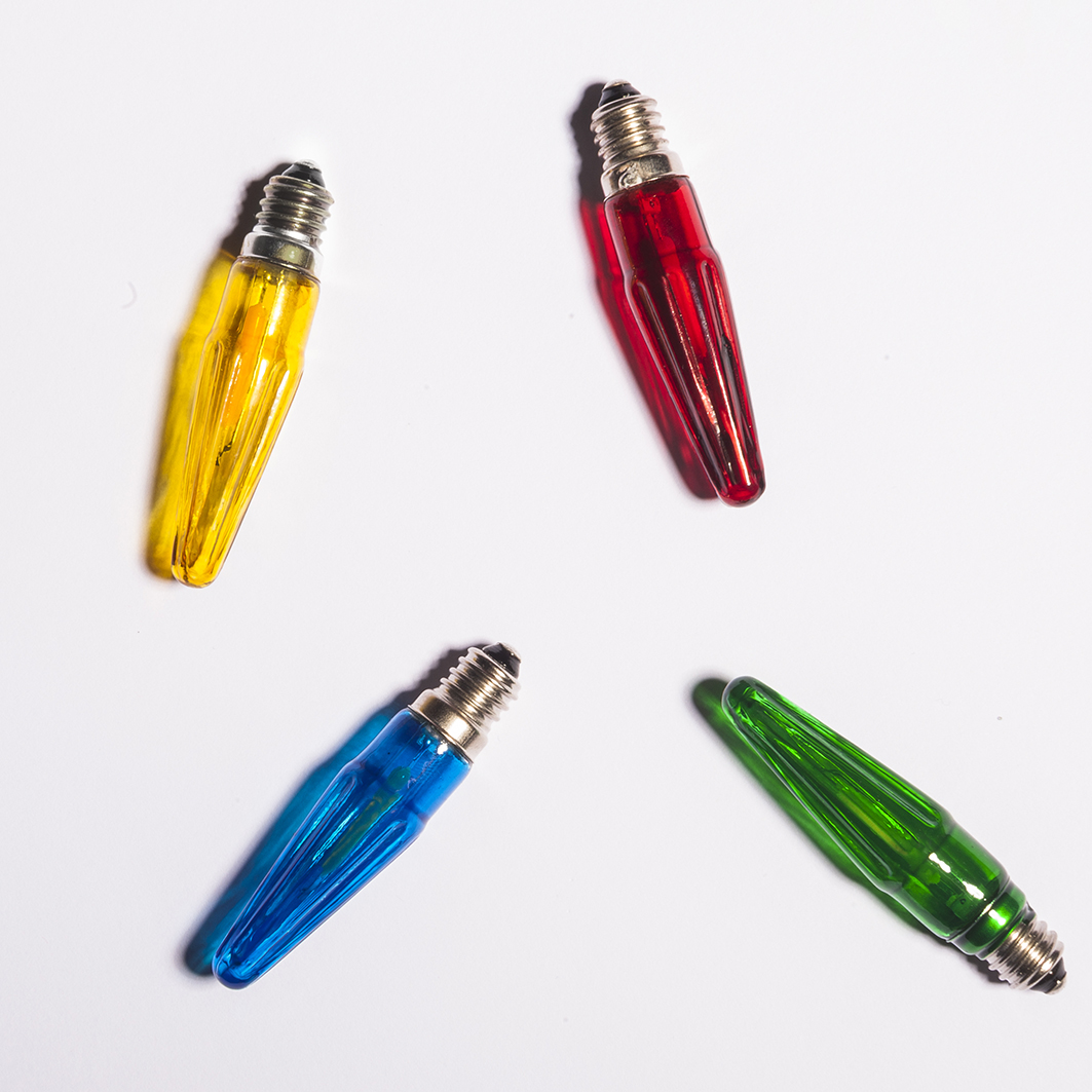 BALENÍ  ASTERIA barevná FILAMENT 14V/0,1W, v balení 100 ks