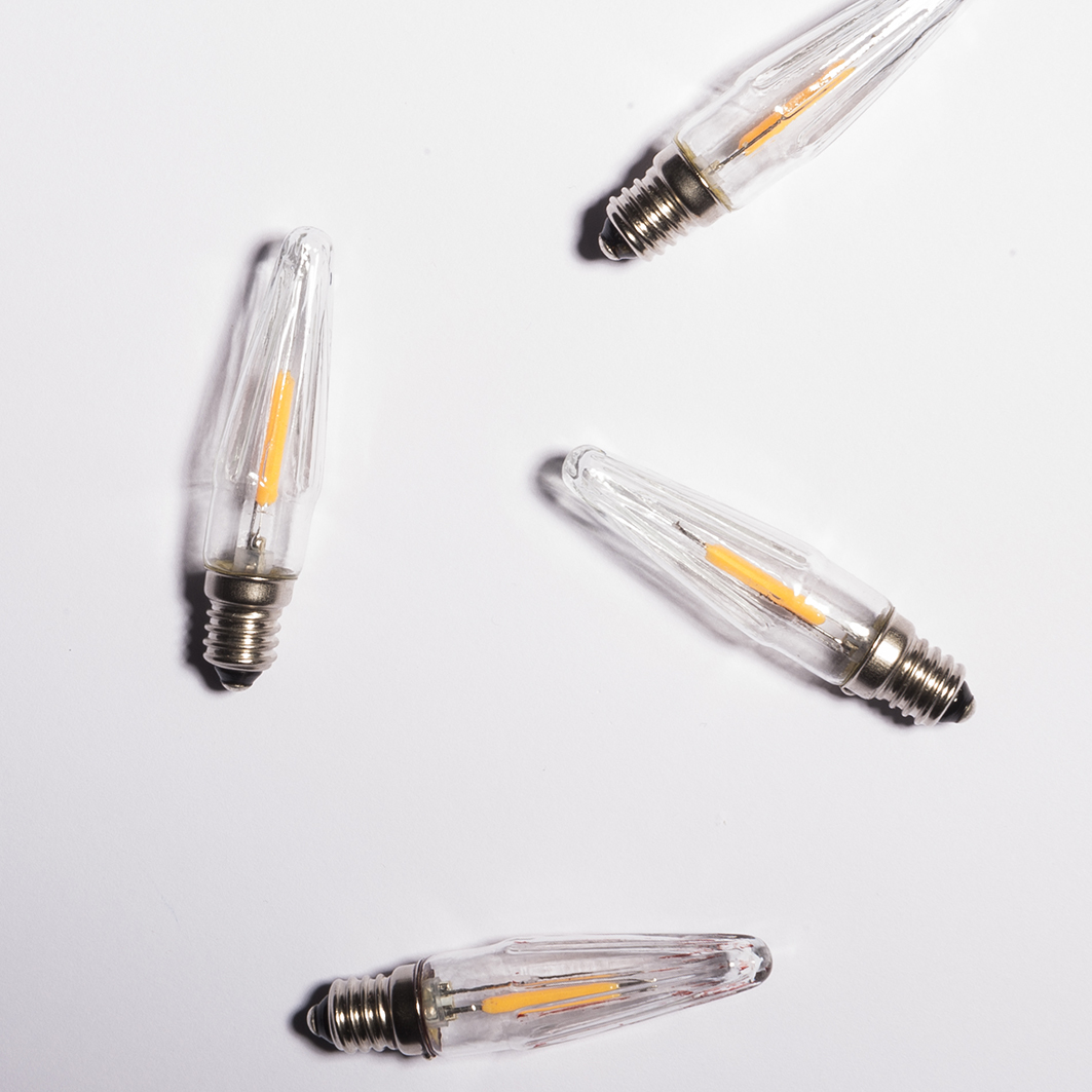 BALENÍ Asteria čirá FILAMENT 14V/0,1W, v balení 100 ks