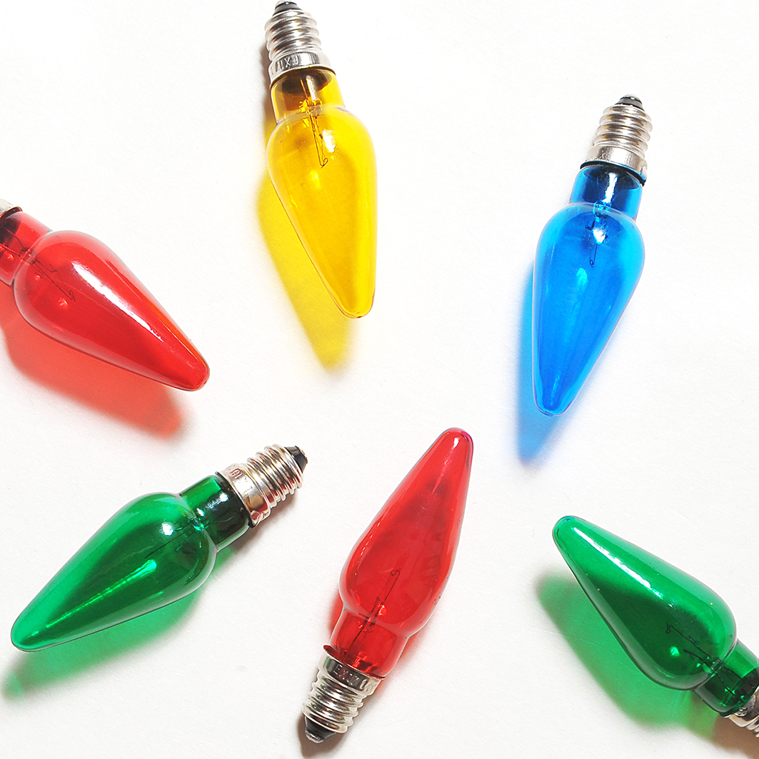 BALENÍ Žárovka Felicia barevná 14V/0,1A, v balení 64 ks