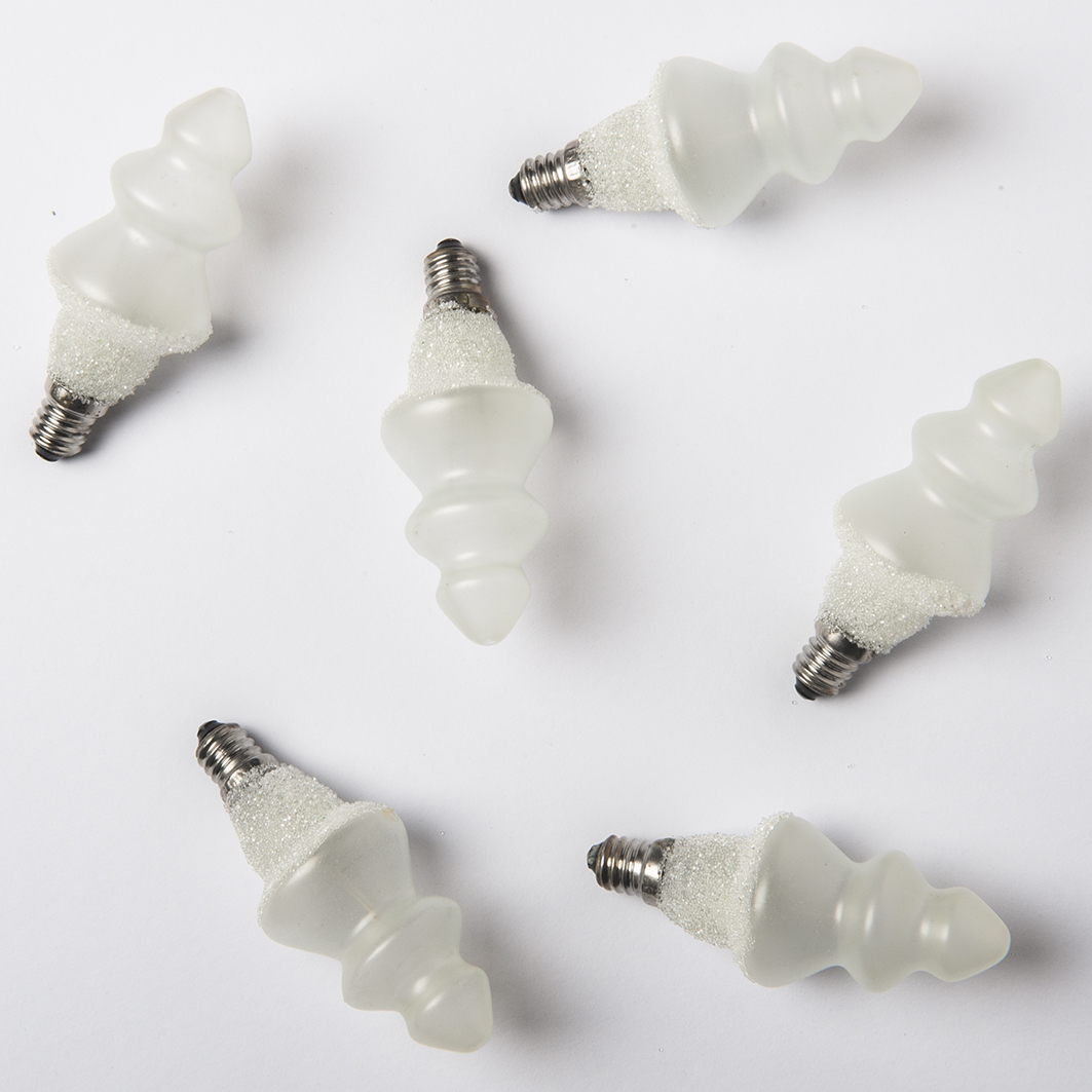 BALENÍ Žárovka Stromek bílý 20V/0,1A, v balení 36 ks