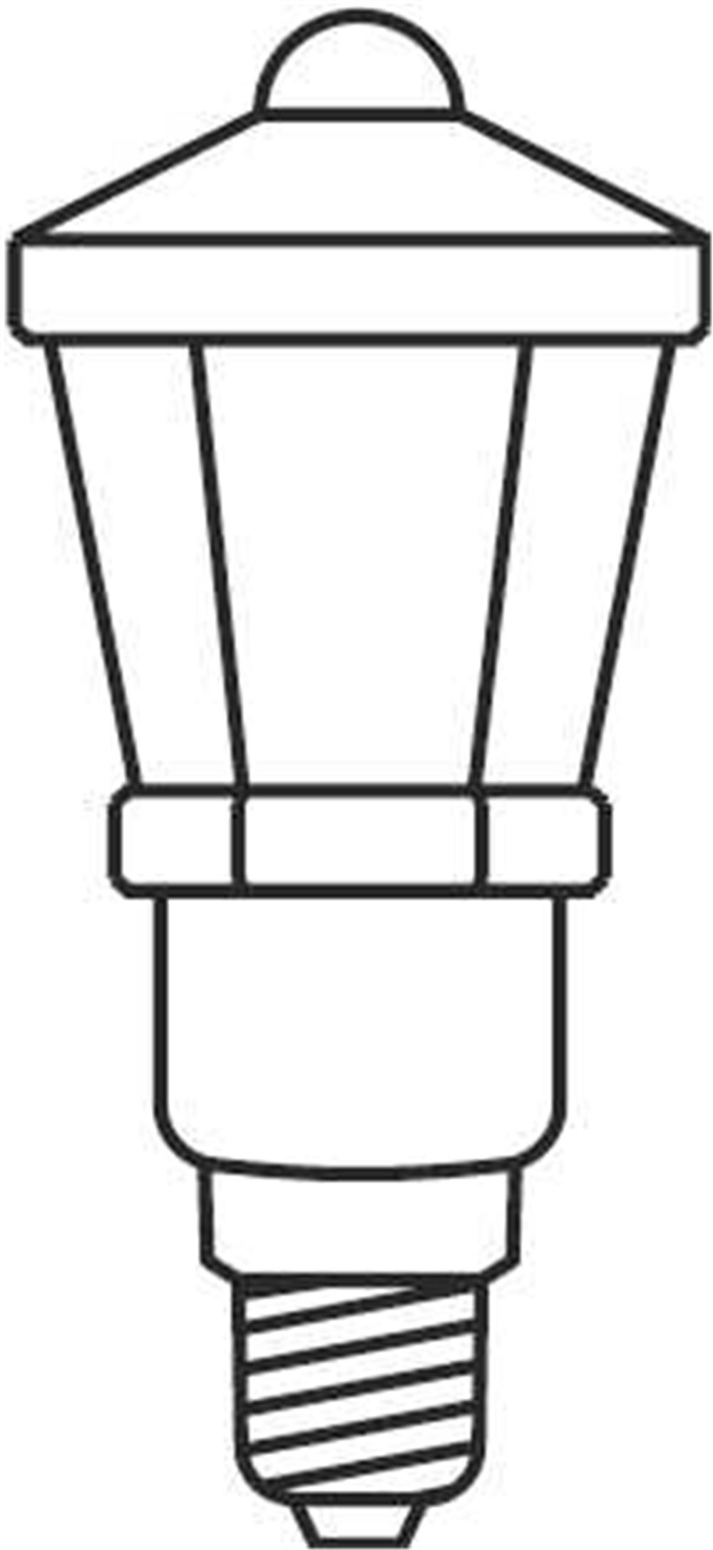 Blistr 3 žárovky Lucerna křišťál 20V/0,1A