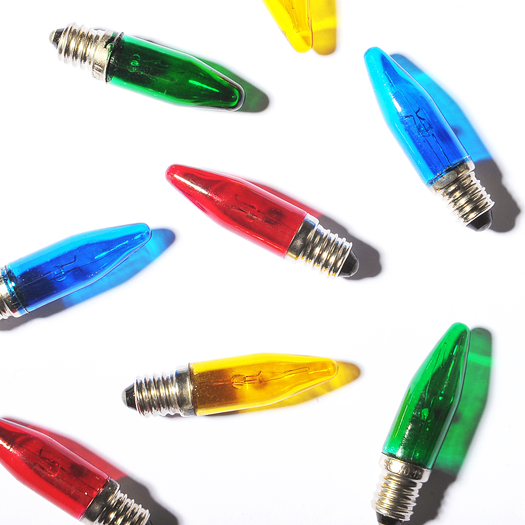 Blistr 4 žárovky Krystal barevný 20V/0,1A