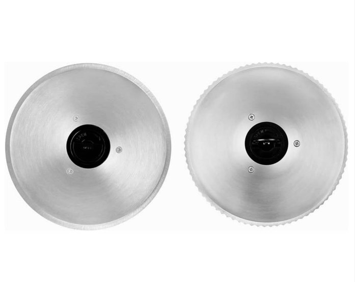 Kovový kráječ KALORIK AS 1003 RD se 2 noži, 150W, červená metalíza