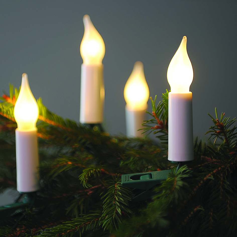 LED Souprava Gloria SVP-16 "Imitace plamene", 16 bílých LED Filament 14V/0,2W