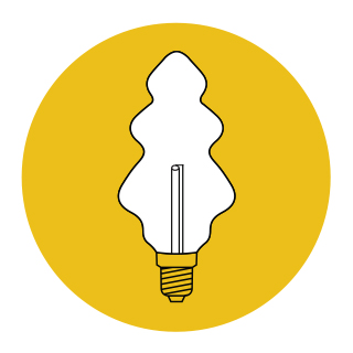 LED Souprava Stromek barevný TVP-12, 12 svět.zdrojů LED Filament 20V/0,2W