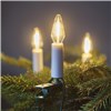 Souprava Felicia LED čirá SV-16, 16 žárovek LED FILAMENT 14V/0,2W