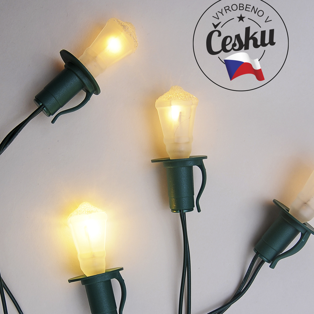 Souprava Lucerna bílá TV-12, 12 žárovek x 20V/0,1A 